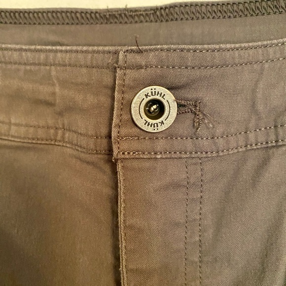 KUHL RESISTOR AIR JOGGER hiking pants size 6 REG, carbon gray color, like new! - Picture 6 of 10